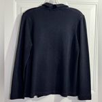 Doncaster Black Wool Beaded Trim Open Cardigan Sweater Size S Photo 1