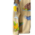 Size M Thanksgiving Dinner Novelty Crewneck Sweatshirt Beige Funny Holiday Comfy Size M Photo 4