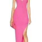 Ser.o.ya Dominique Knit Midi Dress in Watermelon Small New Womens Knit Pink Photo 0