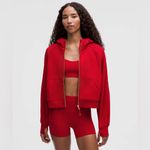 Lululemon  Athletica scuba oversized Bold Red Hoodie Photo 1