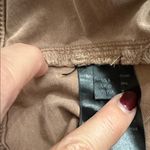 Free People High-Rise Button-Front Chino Pants – Taupe/Khaki, Size 6 Photo 3