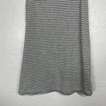 Lululemon  Women 4 Gray White All Tied Up Tank Striped Open Back Athletic Workout Photo 1