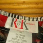 R&K 10 Black Diagonal Big Red Flowers Dress Photo 1