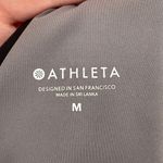 Athleta Gray Unpadded Racerback Camo Printed Sports Bra Women's Size Medium Photo 2