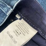 Stella McCartney  Fringe Hem Kick Flare Jeans Size 26 Stretch Mid Rise Photo 9