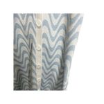 H&M  DIVIDED collar Halterneck white /baby blue knit open back mini Dress XS Photo 5