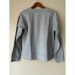 Michael Kors  Gray Rhinestone Front Pullover Sweatshirt Size Small Photo 4