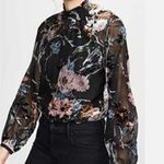 Yumi Kim  Lexington Ave Blouse in Timeless Velvet Burnout Size Small Photo 11