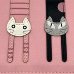 Pink Cat Wallet Zipper Closure Photo 1