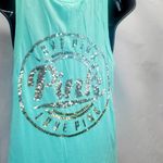 Victoria's Secret  aqua muscle tank top size small Photo 1