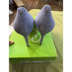 Sam Edelman Women's Hazel Pump Cerulean Blue Suede Size 8.5 Photo 4