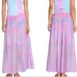 Johnny Was  Charlotte Tie Dye Skirt Amanda Bond Collaboration Pink Purple Small Photo 4