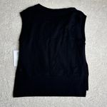 Athleta Women's NEW XS Retroterry V-Neck Sweatshirt Tee Sleeveless Sweater Photo 5