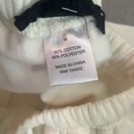 AC/DC Cream High Waisted Joggers Sweatpants size Medium Photo 3