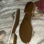 Pelle Moda Silver Heels Elegant Design Size 8 Photo 5