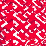 Tuckernuck  Pomander Place Colette Dress Red Chain Link Print Size S Photo 4