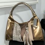 Original by Sharif purse with dust bag Gold Photo 0