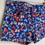 Celebrity Pink  Multicolor Butterfly Shorts Size 5 Juniors Rise 8” Inseam 3” Photo 1