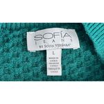Sofia Vergara | Women’s Cropped Crochet Knit Sweater | Large Photo 1