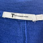Alexander Wang T By  Blue Boho Zip Up Bomber Jacket Size Small Photo 1