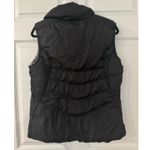 Nike  Women’s Puffer Vest Black Gray Reversible Full Zip Pockets Size M Photo 1