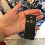 Hollister NWT  romper blue tie dye playsuit small beach boho summer spring Photo 8