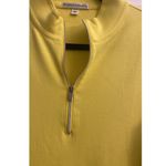 Fairway And Greene Wells Quarter Zip Long Sleeve Yellow Tennis Golf Jacket Large Photo 1