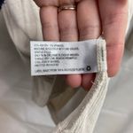 Prologue women's cream ribbed mock neck 3/4 sleeve stretch neutral tunic top XXL Photo 4