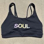 Lululemon Black Energy Bra Soul size 8 Photo 0