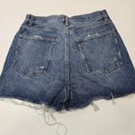 Lovers + Friends Austin Super High Rise Cut Off Short in Horizon Size 29 Photo 11
