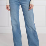 NWT Boss Orange Womens Marlene Wide Leg High Waist Jeans Blue Size 24 Photo 0