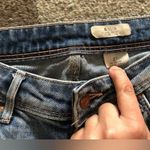 &SQIN Medium Wash Slim Leg Low Waist Ripped Jeans size 27​ Photo 5