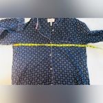 Victoria's Secret Floral Flannel Pajama Set sz L Photo 3