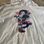 Brandy Melville  john galt snake print hoodie size small Photo 1