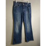 Nine West Medium Wash Bling Pockets Bootcut Jeans Size 8/29 NWT Photo 1