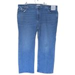 Abercrombie & Fitch NWT Abercrombie The 90s Relaxed High Rise Jean Plus Size 24 Short Y2K Classic Photo 1
