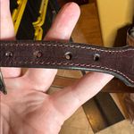 NAVAJO J.C. DELGARITO Sterling Stamped 4 Pc Vintage w/ Brown Leather Belt Sz 39 Photo 4