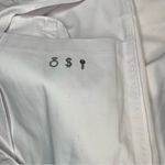 FIGS White Lab Coat Shoulder Flap Back Flap Button Up Collar Womens Size XS Photo 9