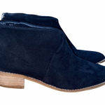 Beast Fashion size 6 1/2 black suede style ankle booties Photo 0