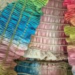 Karlie  Multicolor Striped Skort size small Photo 1