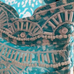 Lilly Pulitzer Sarasota Beaded Tunic Shorely Blue Ice Cake Pattern Coverup Top Photo 6