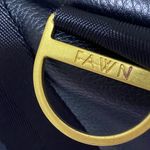 FAWN SOFT LEATHER DIAPER BAG BACKPACK GOOD CLEAN CONDITION INTERCHANGE STRAPS Black Photo 7