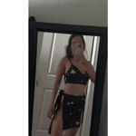 Cute top and skirt set Black Size XS Photo 3