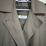 Vintage I Magnin Chic Olive Green Coat Size 10 Photo 3