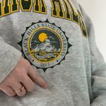 Vintage Jansport Black Hills University Crewneck Sweatshirt Gray Size M Photo 6