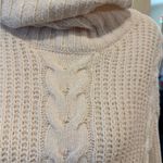 Hippie Rose  | White Cowl Neck Sweater Photo 6