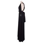 Lulus NWT Tricks of the Trade Convertible Maxi Dress Black Sz Medium Photo 1