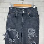 BDG  Urban Outfitters Black Distressed Baggy Boyfriend Jeans Size 28 Photo 3