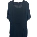 Attention Black Short Sleeve Light Gauzy Feel Skort Romper Size 12 NWT Photo 0