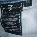 7 For All Mankind 31 Light Wash Jeans Short Shorts Photo 2